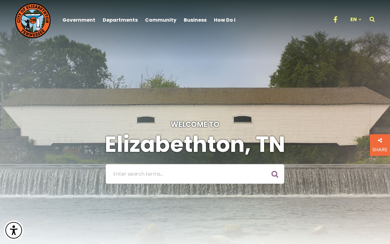 Elizabethton Carter County city government criminal record access