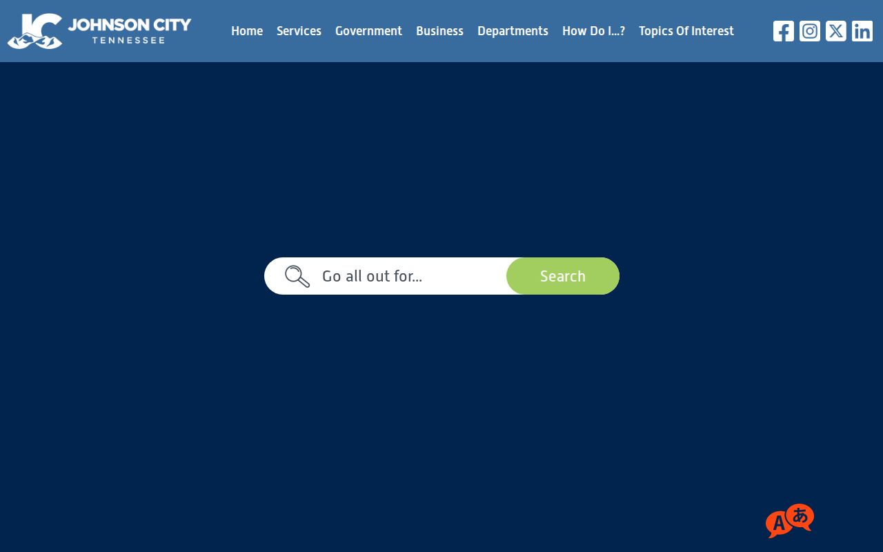 Johnson City government source for Carter County criminal history routing
