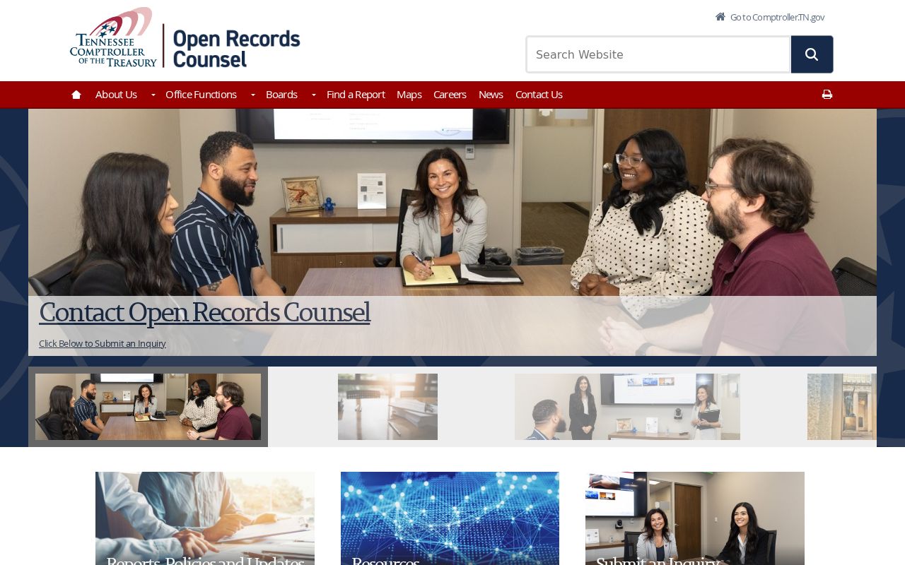Tennessee public records guidance for Carter County criminal records